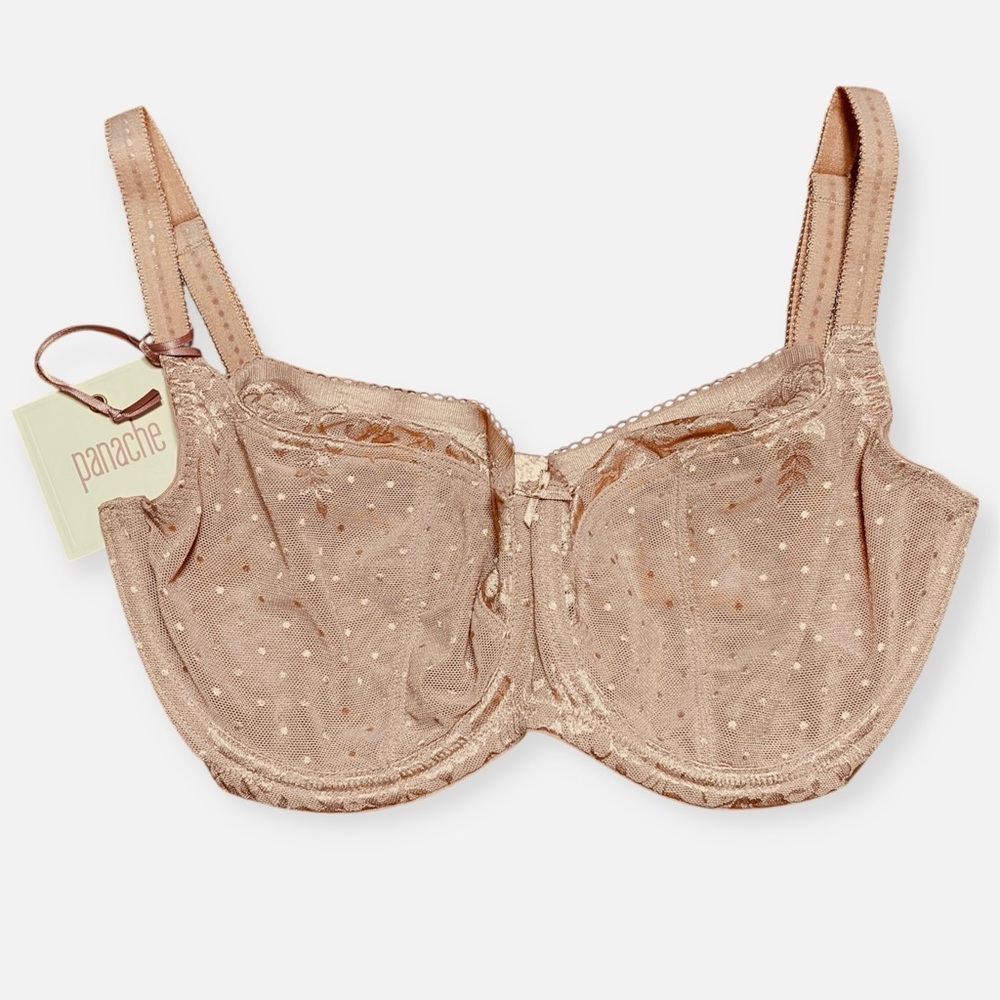 Panache Olivia Balconnet Bra NWT In Honey Sz 30G